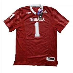 Adidas Indiana Hoosiers #1Climalite Limted Jersery